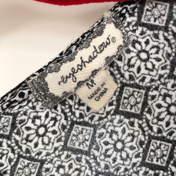 Eyeshadow romper with long skirt black/white - Picture 2 of 6